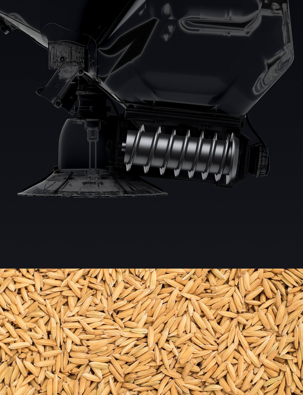Alimentador mediano para granulares