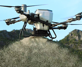 Sistema de esparcido del DJI Agras T55