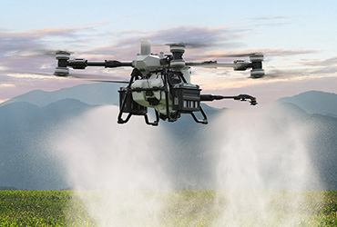 Sistema de pulverización ajustable del DJI Agras T55